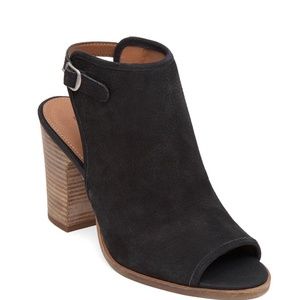 Lucky Brand Open toe booties